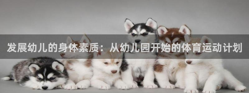 意昂平台注册入口：发展幼儿的身体素质：从幼儿园开始的体育运动计划